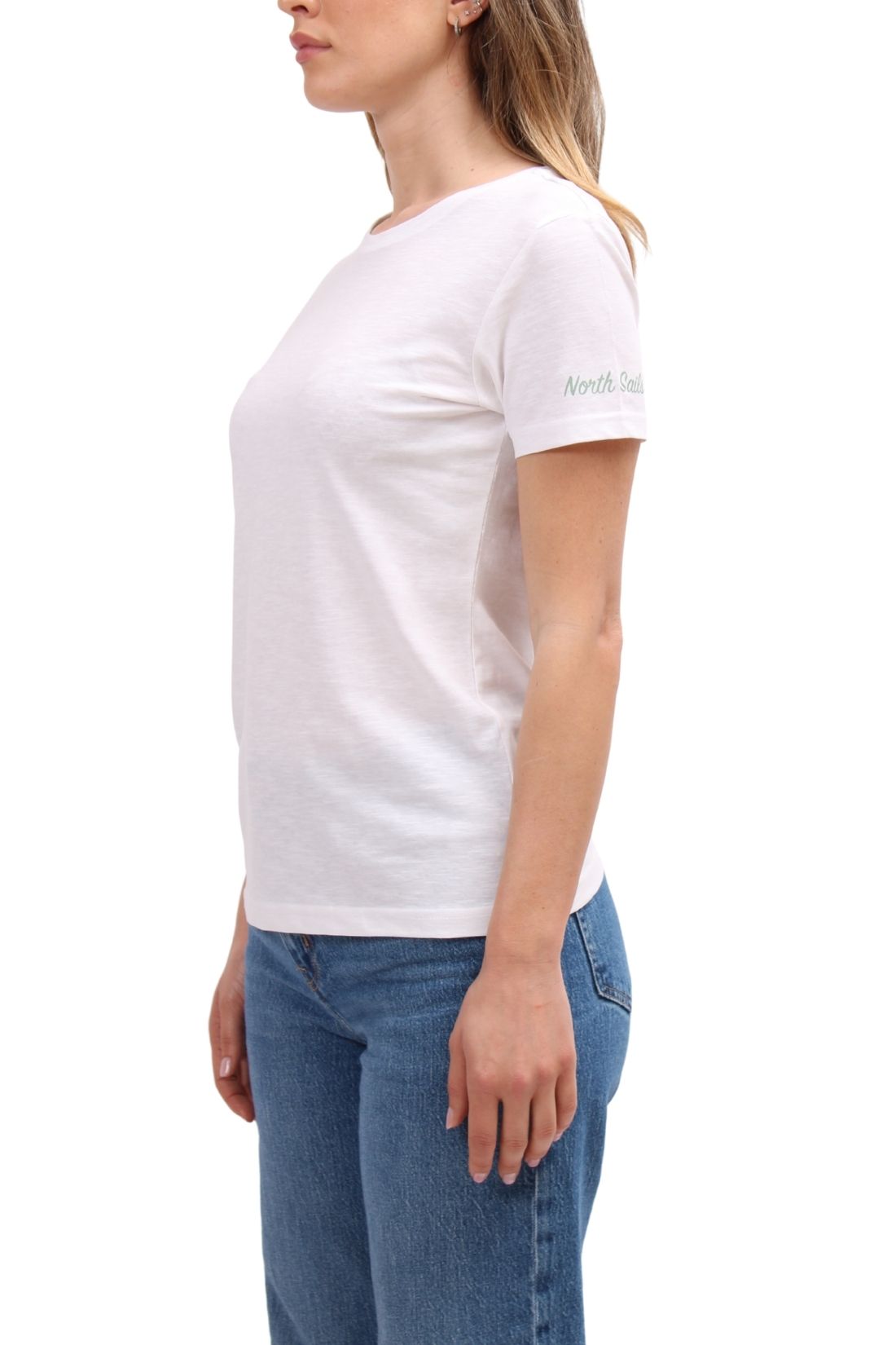 NORTH SAILS - Women's T-shirt in pure organic slub cotton  - Size XL