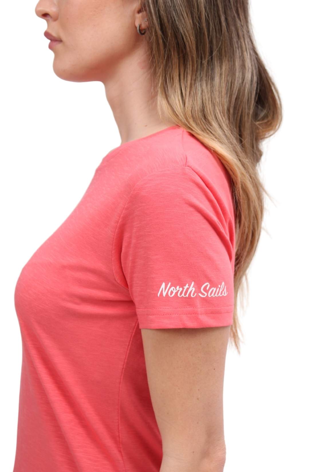 NORTH SAILS - Women's T-shirt in pure organic slub cotton  - Size XL