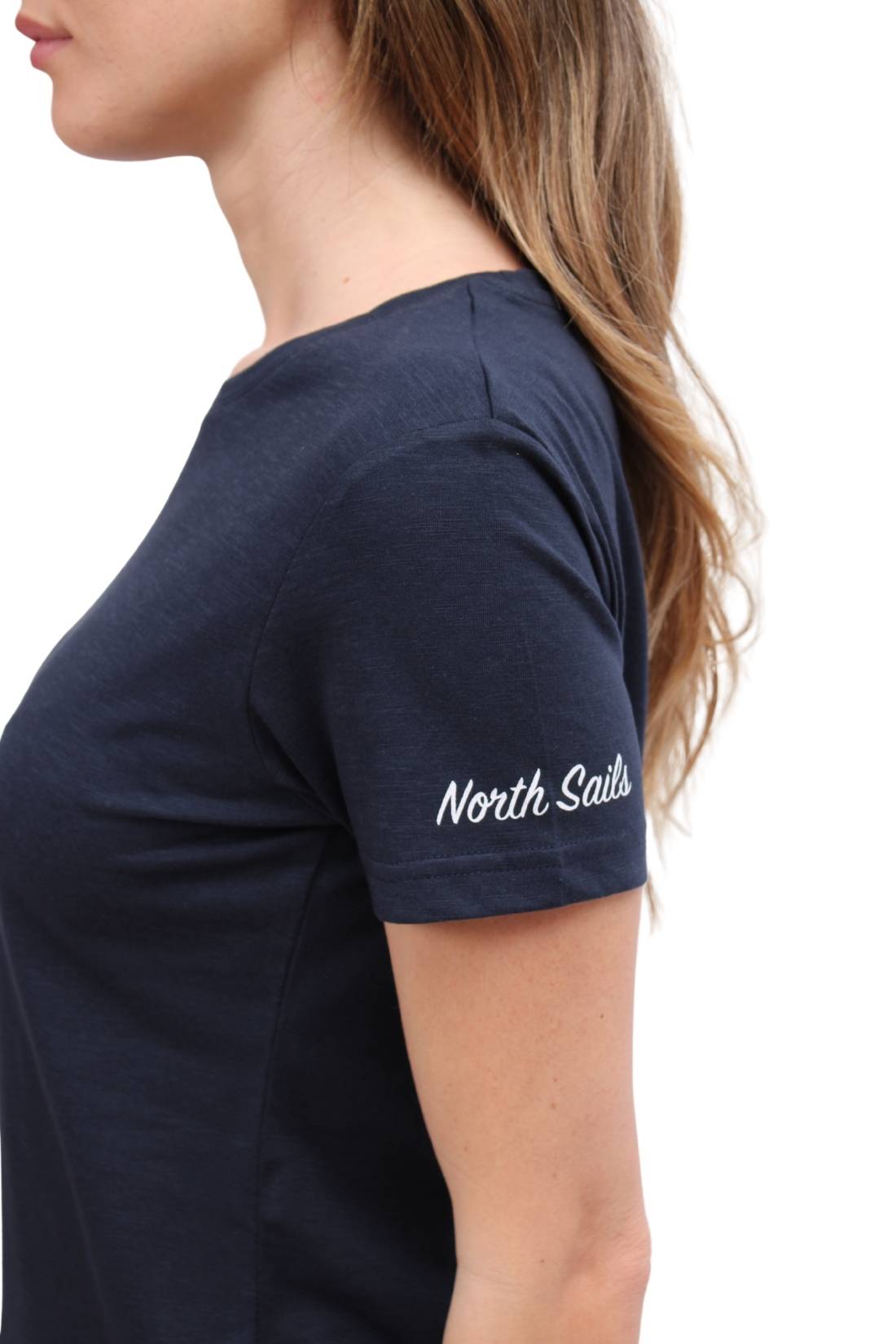 NORTH SAILS - Women's T-shirt in pure organic slub cotton  - Size XL