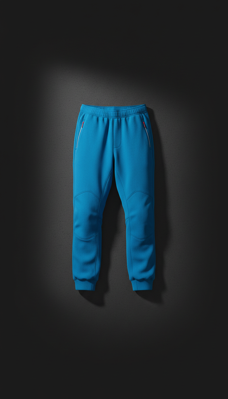 Electric Blue Tech Joggers