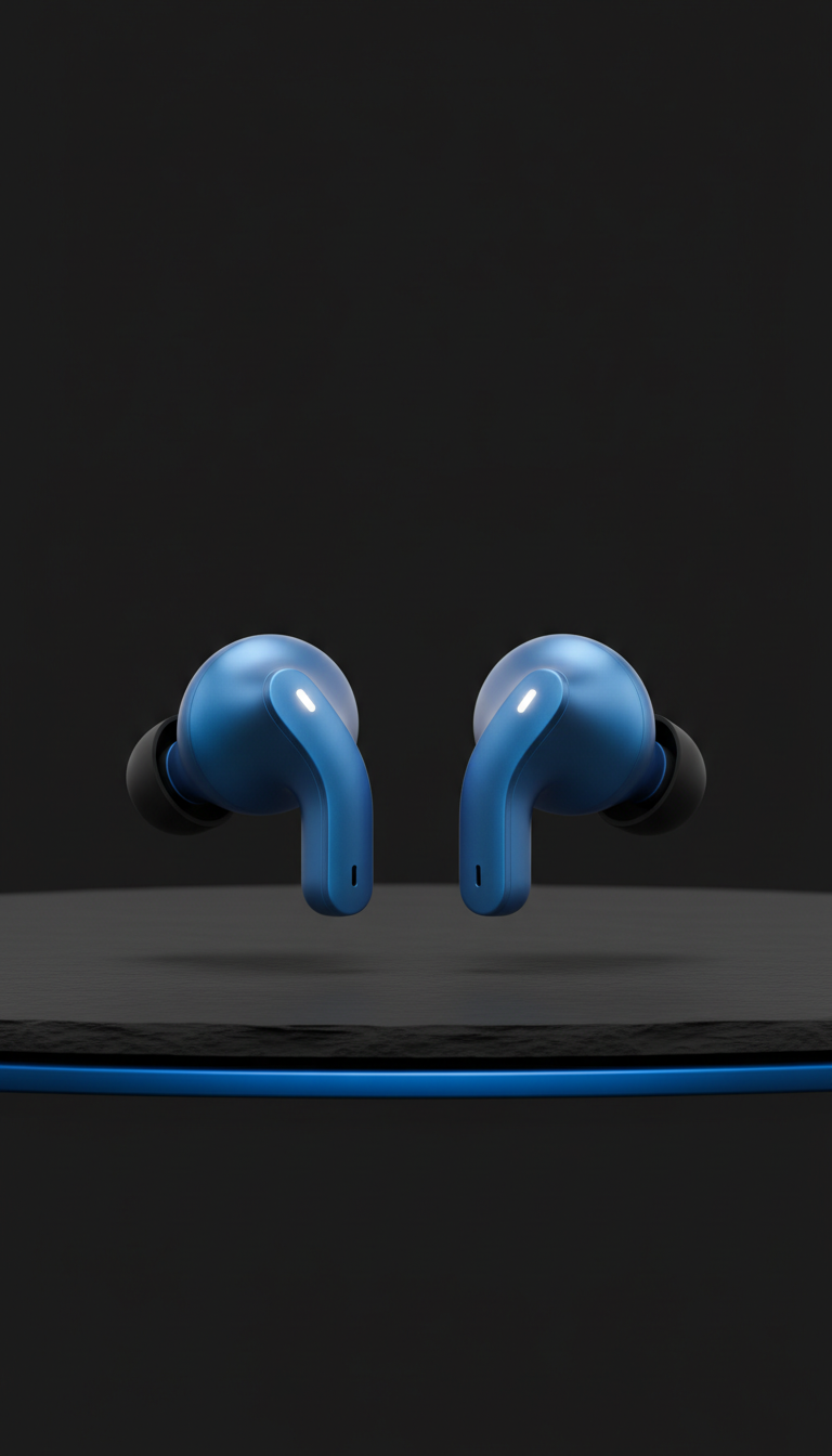Pulse Blue Wireless Earbuds