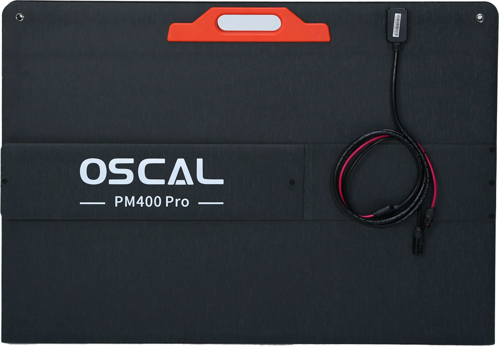 OSCAL PM400 Pro 400W Foldable Solar Panel for PowerMax 6000, 3600 & 2400-3