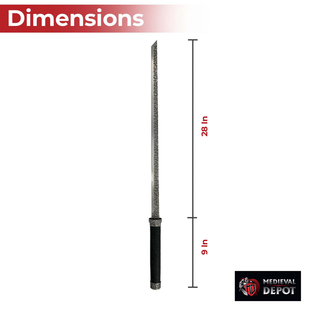 Dragon’s Lair Handforged Japanese Ninjato Sword-1