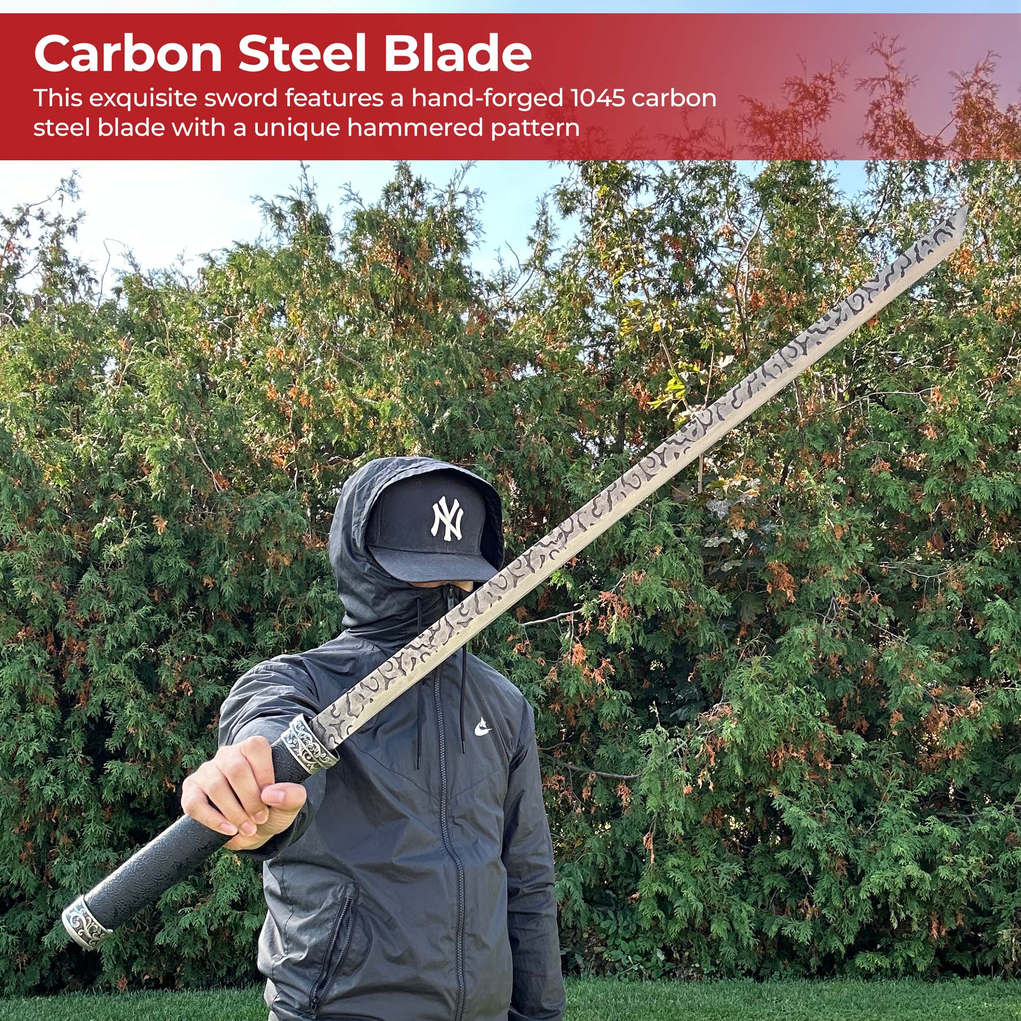 Dragon’s Lair Handforged Japanese Ninjato Sword-3