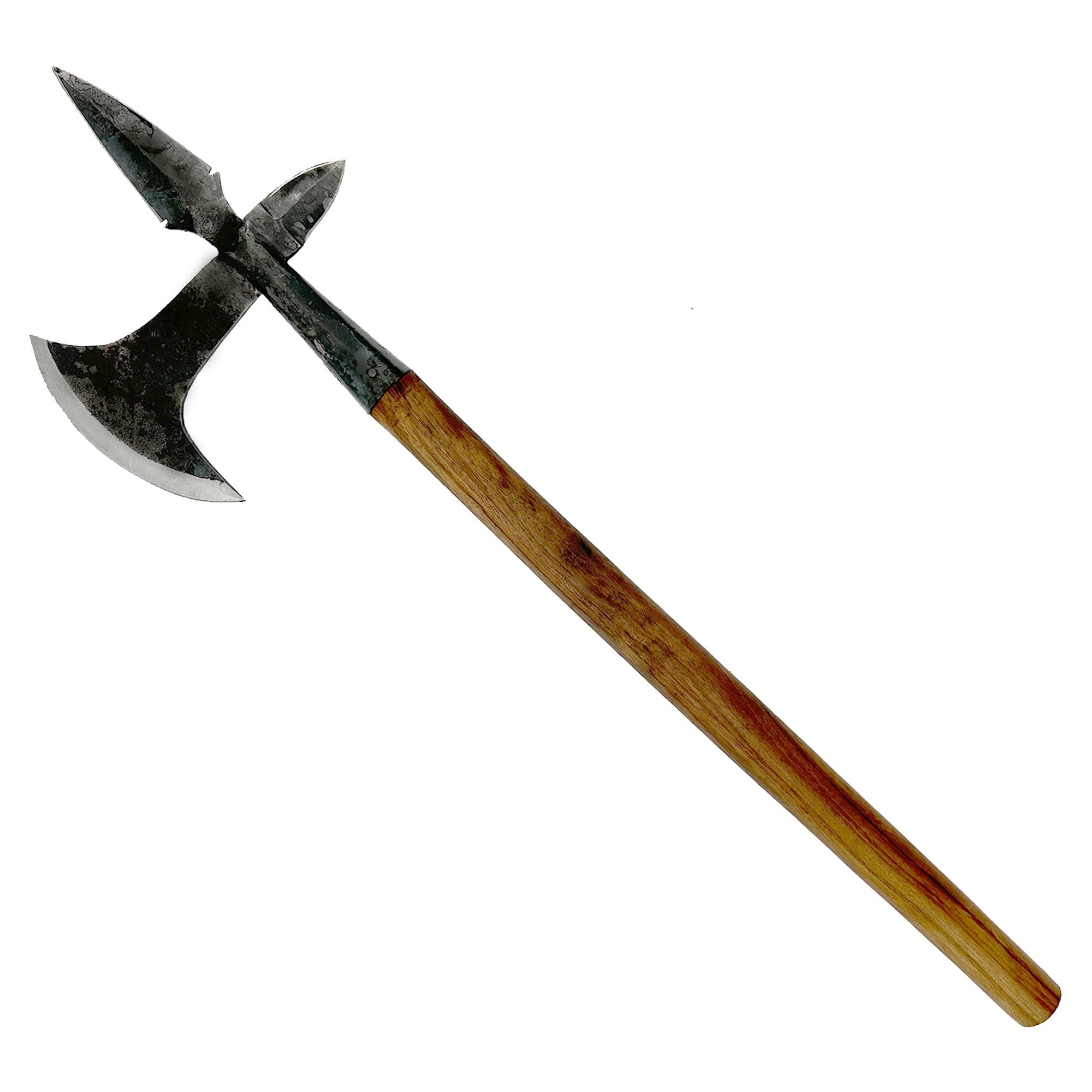 Elite Medieval Cavalry Hand Forged Battle Axe-0