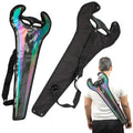 Titanium Color Forked Metal Sword Sheath-0