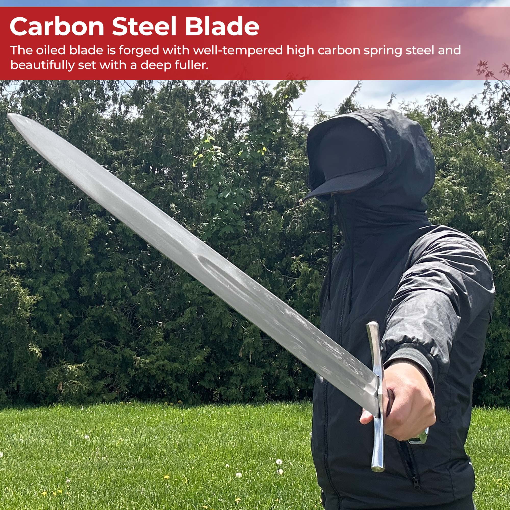 Functional 14th Century Arming Sword-3