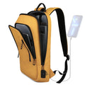 15.6-Inch Thin Laptop Backpack Yellow-0