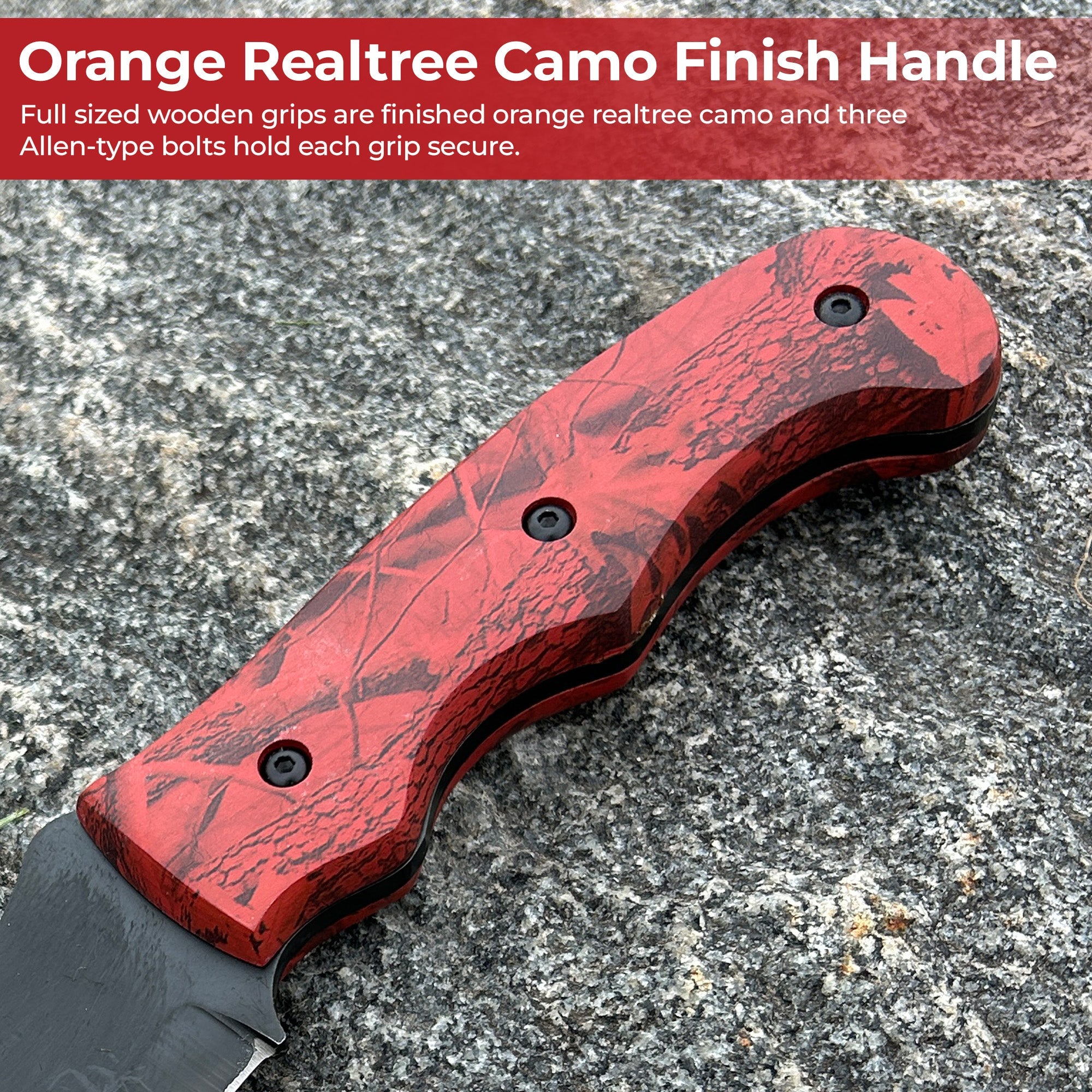 The Hunted Realtree Orange Knife-4