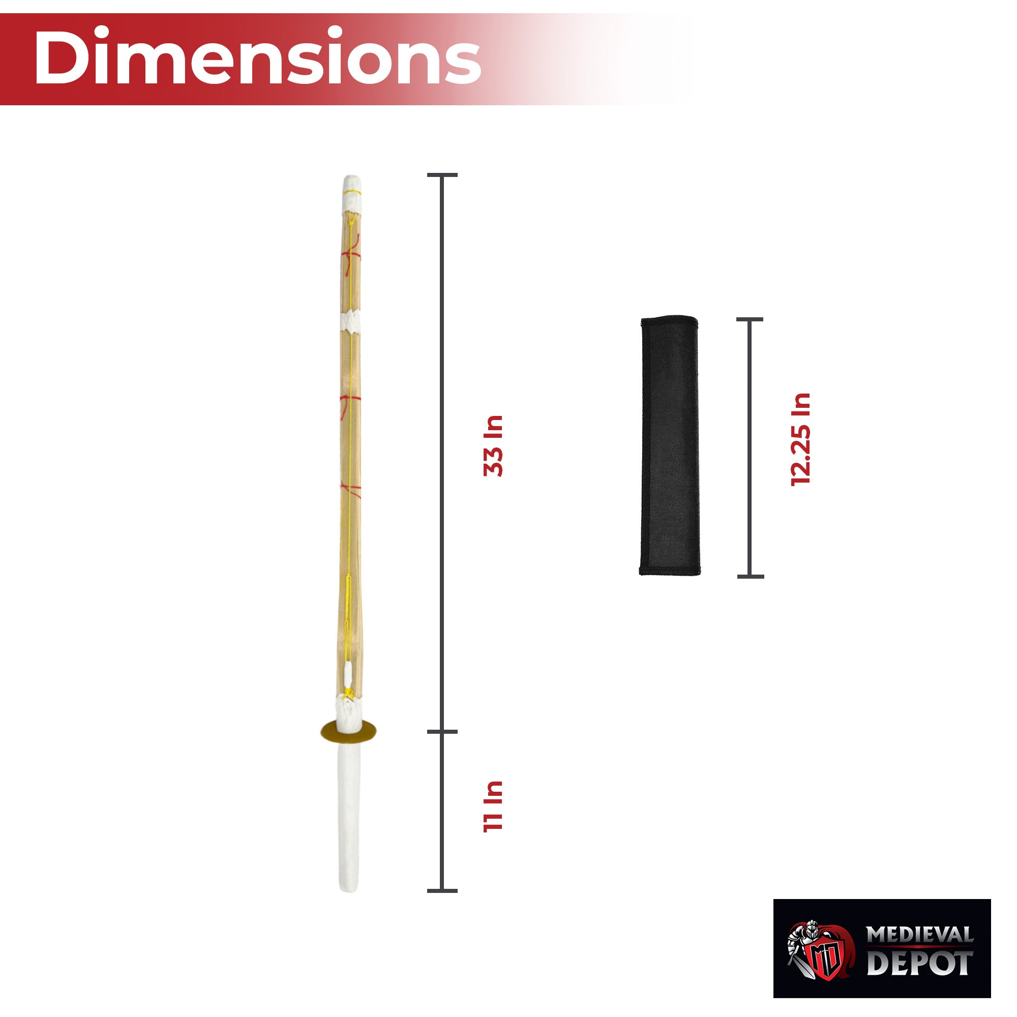 Tradition Shinai Sword Sheath Practice Combo-1