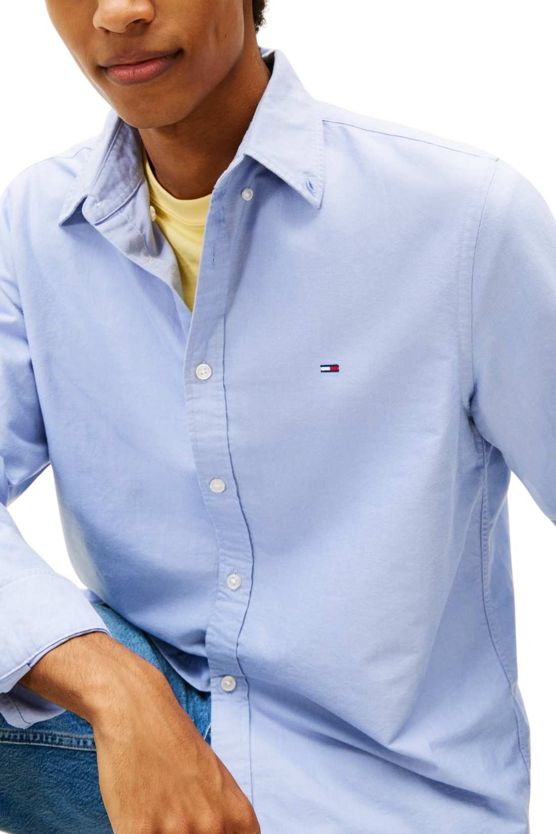 TOMMY JEANS - Men's regular Oxford shirt  - Size XL