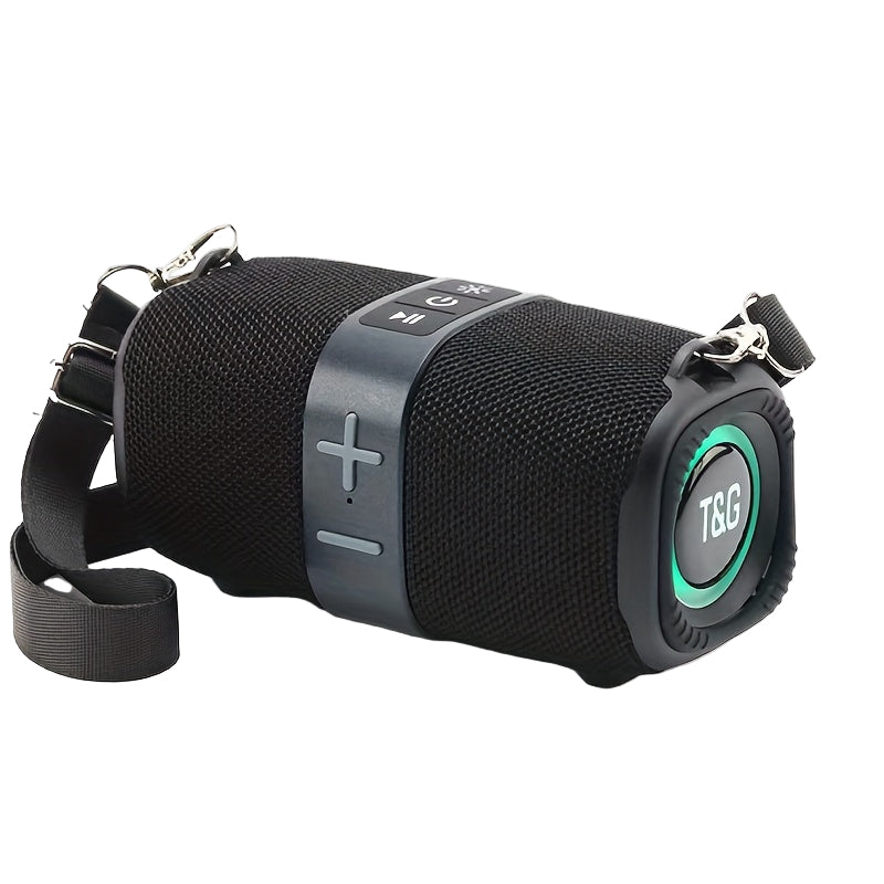 Portable Wireless Speaker with LED Light IPX4-0