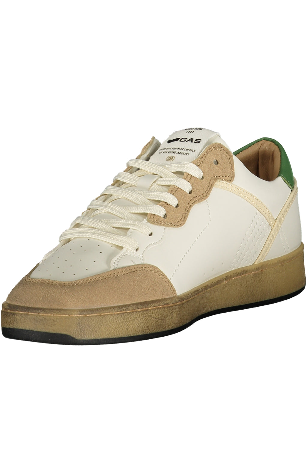 GAS MEN'S WHITE SPORTS FOOTWEAR-2