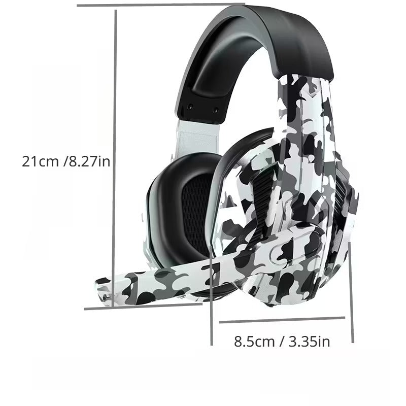 Gaming Headset with Microphone for PS4, PC, Xbox-1