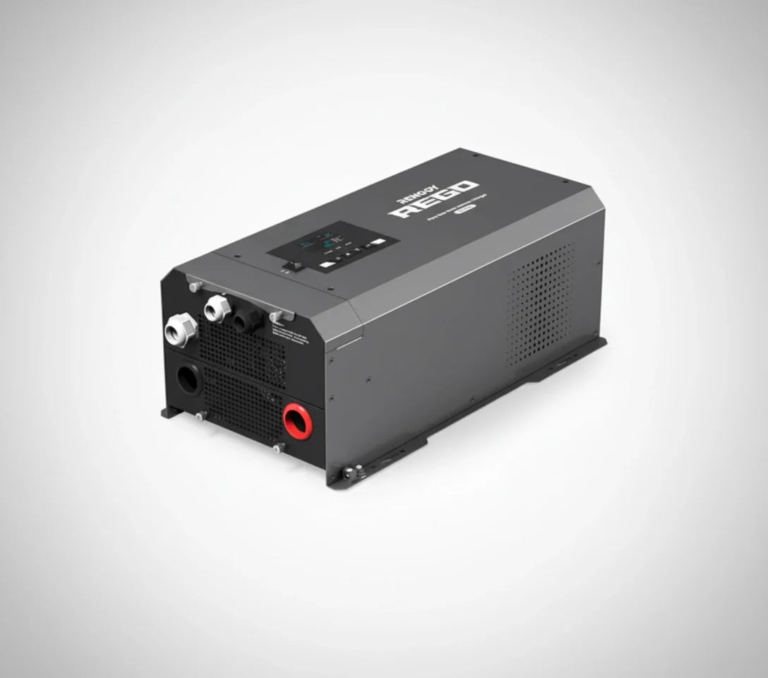 Renogy REGO 12V 3000W Pure Sine Wave Inverter Charger with LCD Display-1