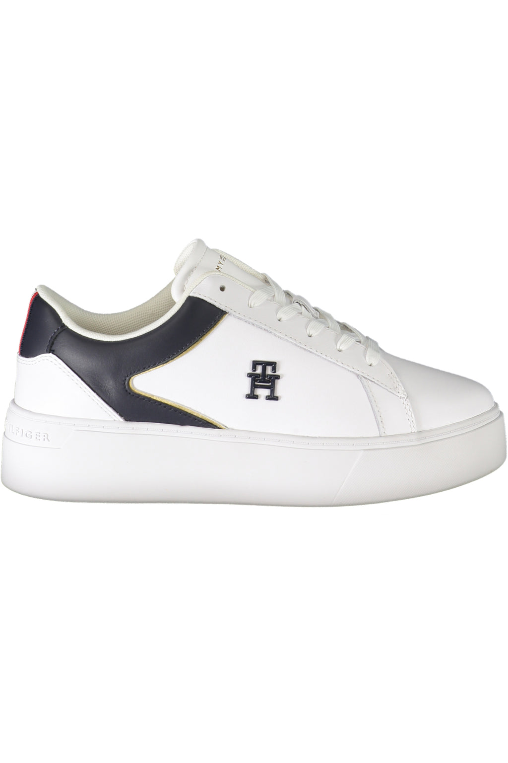 TOMMY HILFIGER WHITE WOMEN'S SPORTS SHOES-0